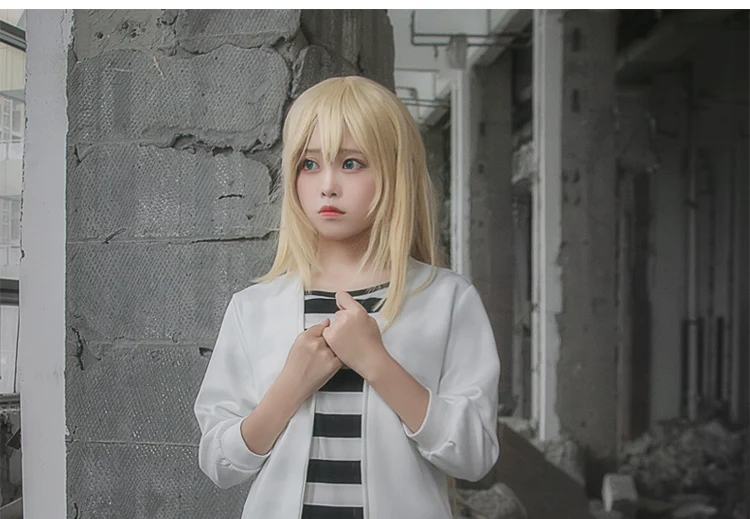NOWCOS высокое качество ангелы смерти косплей Исаак Фостер костюм играть парики Zack обувь Хэллоуин Косплей Костюм Полный комплект