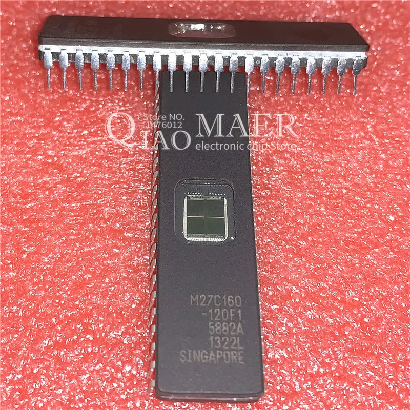 5 шт./лот M27C160 100F1 27C160 Крис 120F1 50F1 CDIP42 IC 1 M X 16 UVPROM 100 ns CDIP42|Интегральные схемы| |