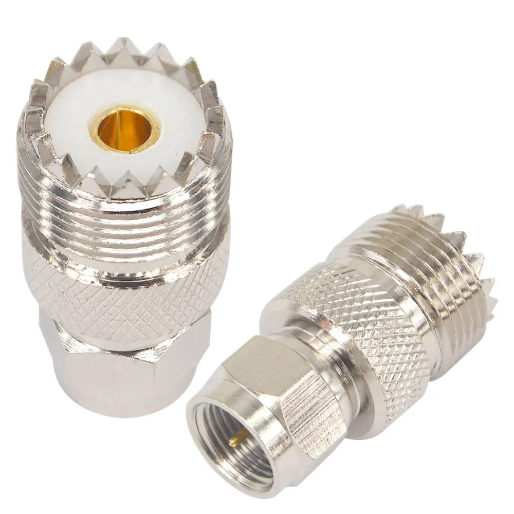 Антенный адаптер типа F папа-UHF мама so239 RF коаксиальный разъем для ТВ антенны