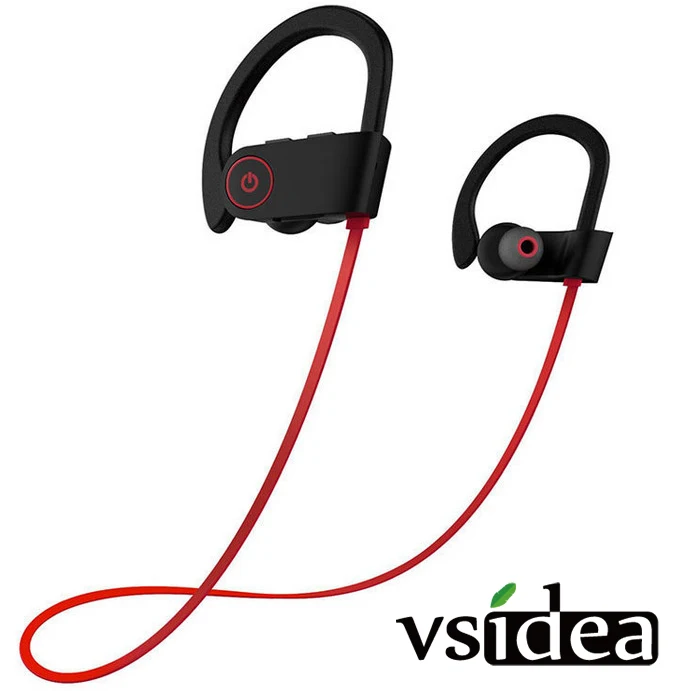 Sports Bluetooth Headphones IPX7 Waterproof Wireless Earphones w/Mic HD Stereo in-Ear Earbuds Noise Cancelling Headsets | Электроника