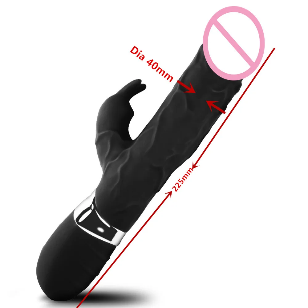 7 speed rabbit super powerful Vibrator body Massager G-Spot Silicone female dildo Rechargeable Clitoris stimulator Sex Toy | Красота и