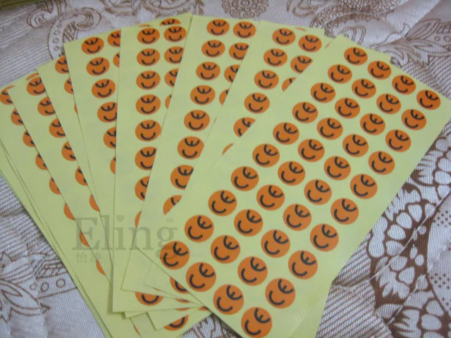 2000 шт. самоклеящиеся этикетки наклейки диаметр 12 мм|stickers free shipping|stickers stickersstickers pcs |
