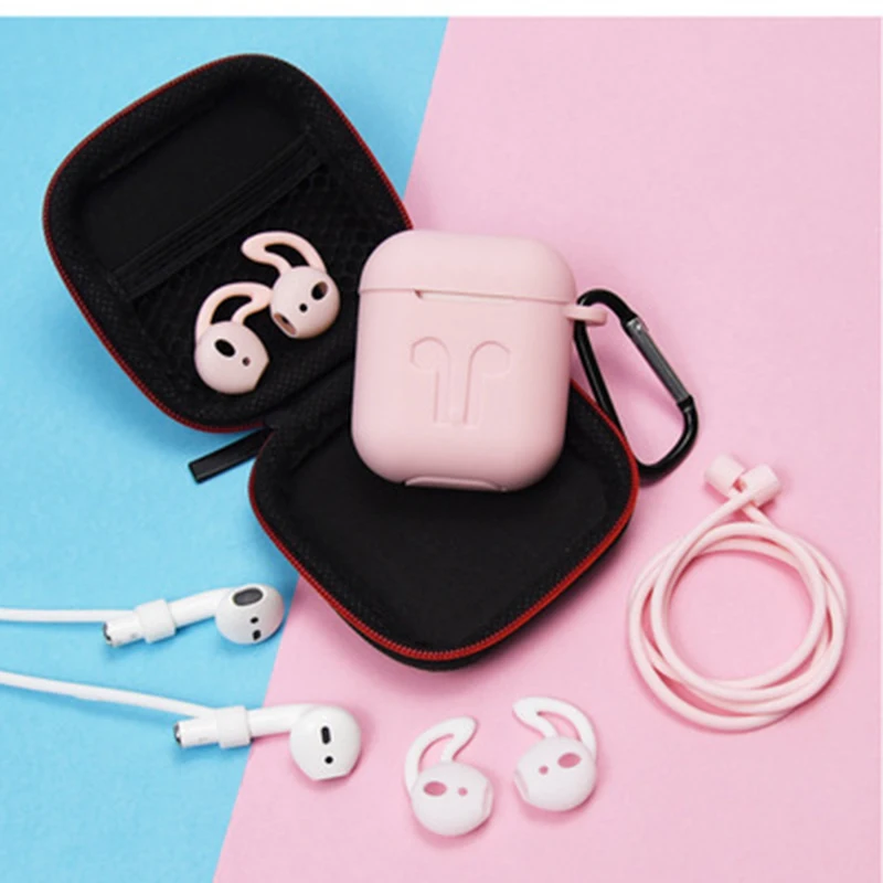 2019 Новинка 7в1 tws bluetooth гарнитура силиконовый чехол беспроводные наушники защита