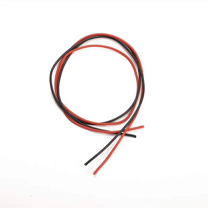 Sunnylife 1 meter Silicon Wire 14 AWG High Voltage Red Black Heatproof Soft Silicone Silica Gel Cable | Электроника