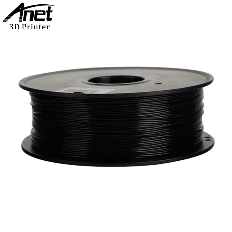 Anet PLA пластик для 3D принтера ABS 1 75 мм 1кг 340 м материал печати качественная черно