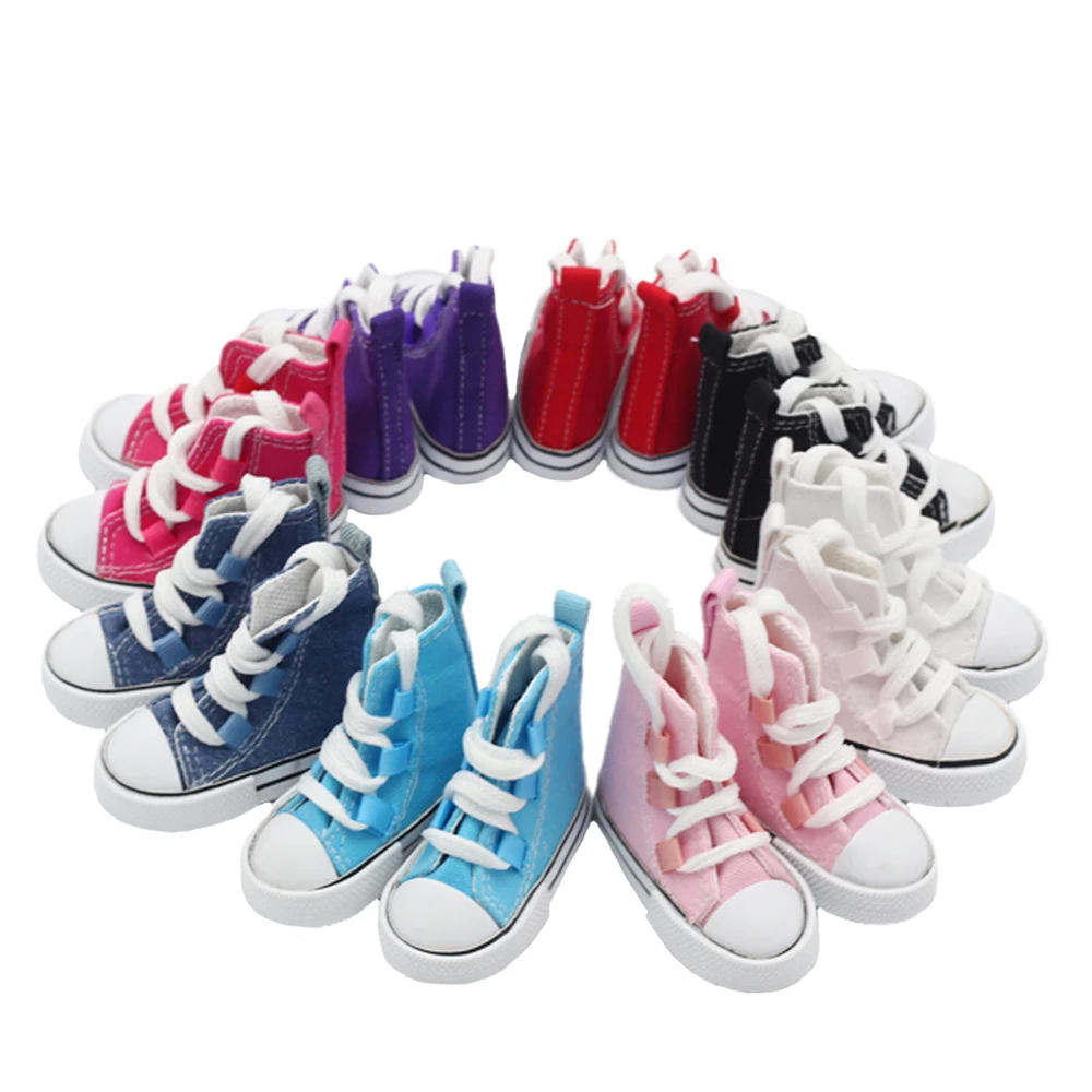 1 пара парусиновых кроссовок модная Мини игрушечная обувь для 60 см 1/3 Bjd кукольные