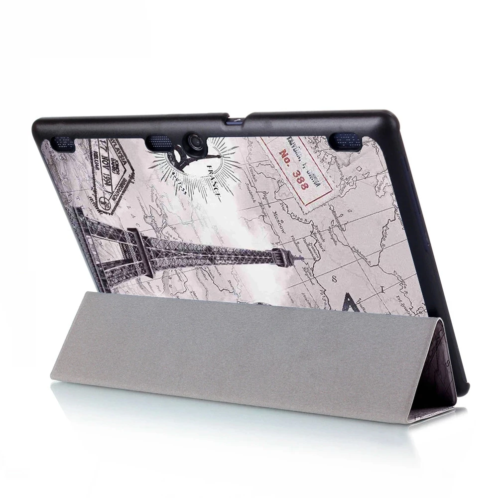 3 в 1 цветной чехол из искусственной кожи чехол-книжка для lenovo Tab 2 A10-70F 70L A10-30 30F TAB 3 10 бизнес(TB3-X70F/M)+ ручка+ Флим