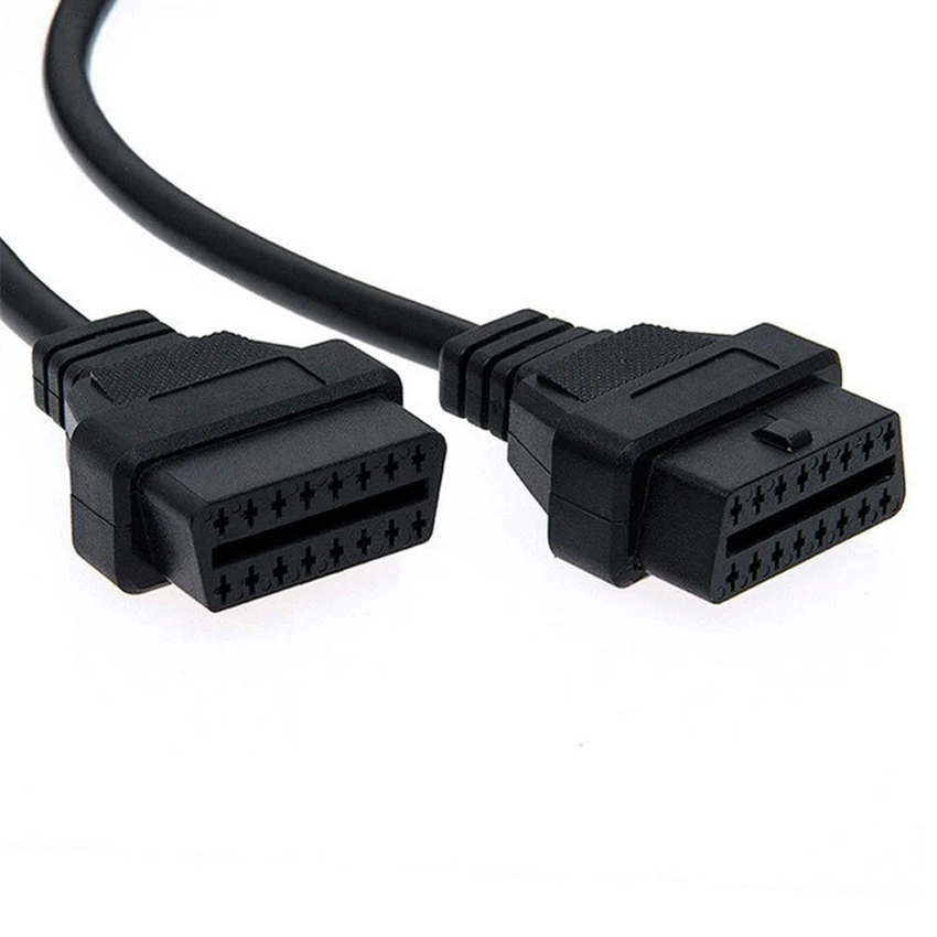 Для OBD2 OBDII Splitter кабель-удлинитель 16pin Мужской Двойной Женский Y кабель 50 см |