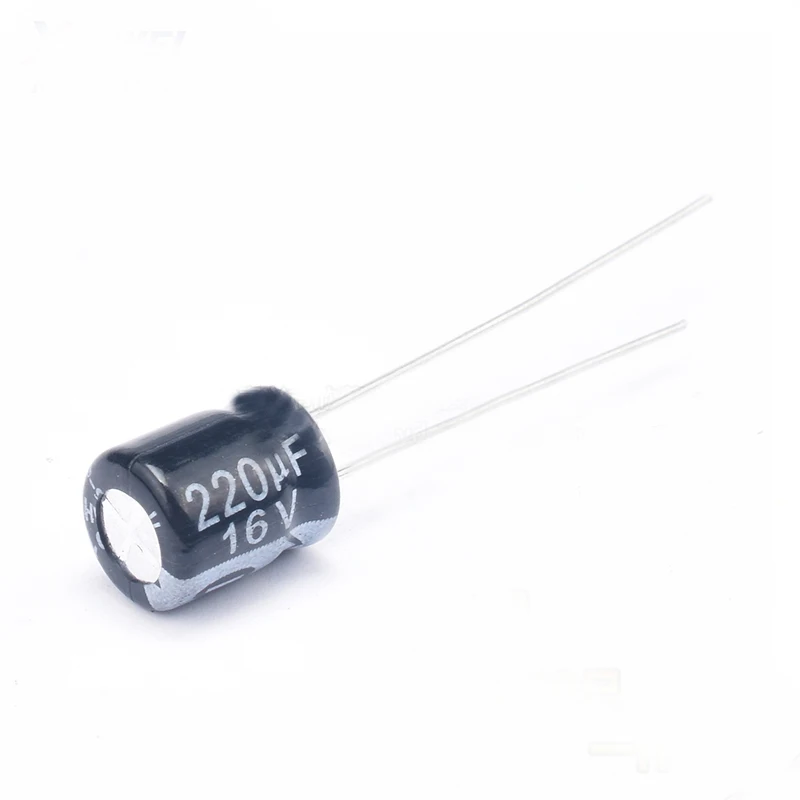 Electrolytic capacitors 16V/220UF 220UF16V 6*7 high quality 105 degrees