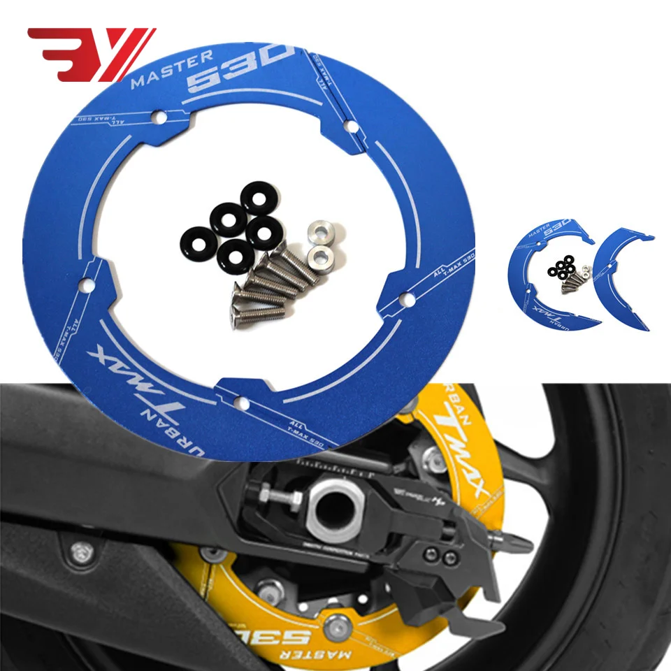 Аксессуары для мотоциклов алюминиевый шкив с ЧПУ YAMAHA TMAX 530 t max tmax530 SX DX 2017