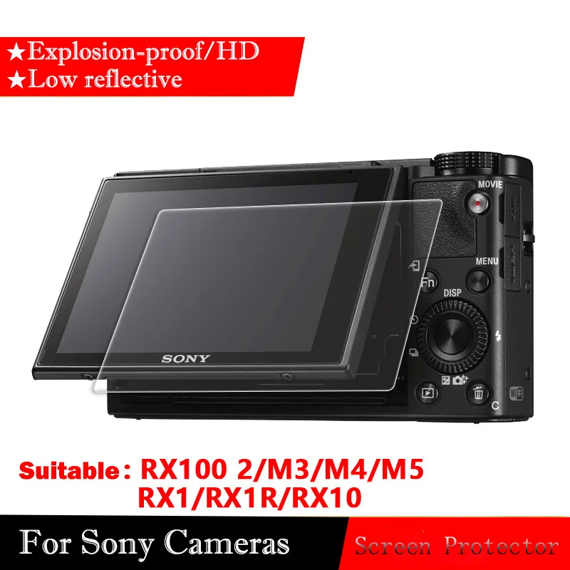 Закаленное стекло для Sony RX100 M5 M4 M3 M2 RX1 RX1R RX10 | Электроника