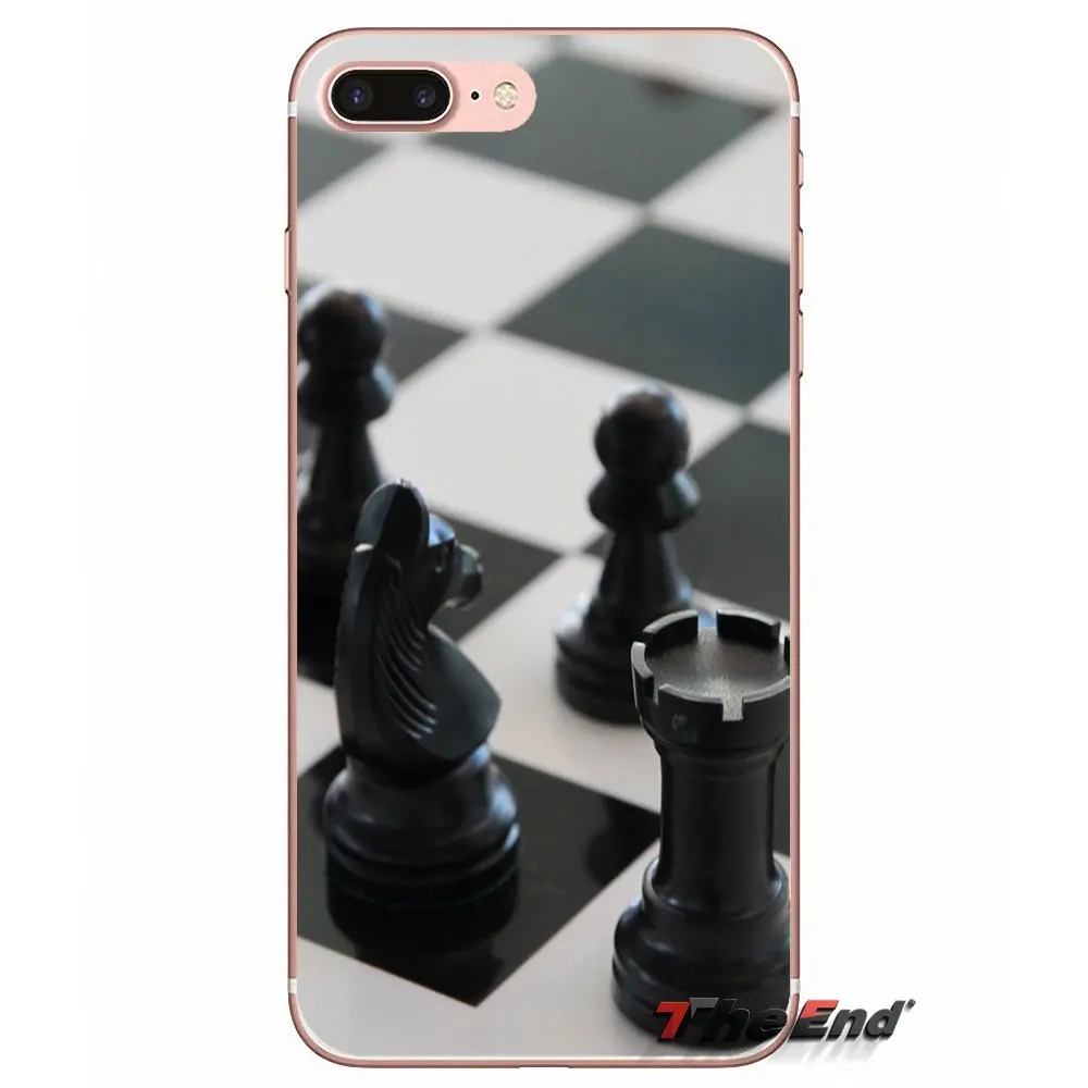 Аксессуары для спортивных шахмат чехлы телефонов Чехлы iPhone X 4 4S 5 5S 5C SE 6 6S 7 8 Plus Samsung
