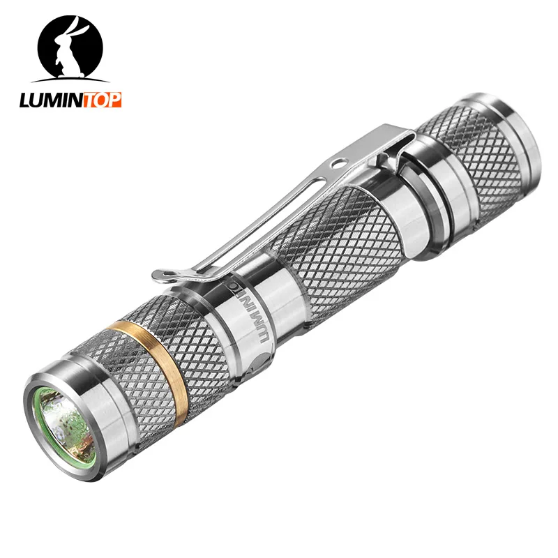 Светодиодный мини-фонарик с Cree и Nichia 219CT титановый фонарик максимальная