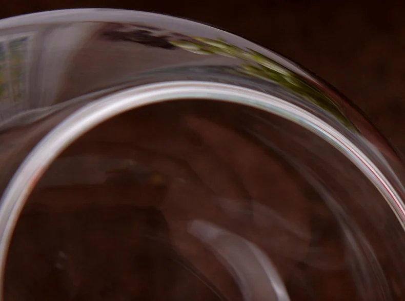 Прозрачная стеклянная ваза гидропонная для цветов подвесные круглые стеклянные