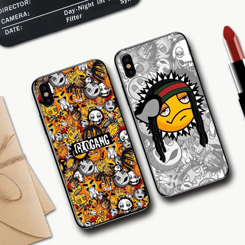 Силиконовый чехол Glo Gang And Chief Keef для iPhone 5 5S 6 6S Plus 7 8 11 Pro X XS Max XR|Бамперы| |