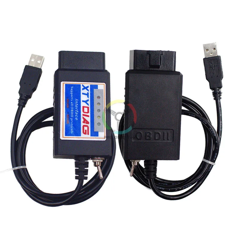 Высокое качество PIC18F25K80 чип ELM327 V1.5 USB Переключатель ELM 327 HS CAN/MS CAN для Forscan OBD2 диагностический сканер