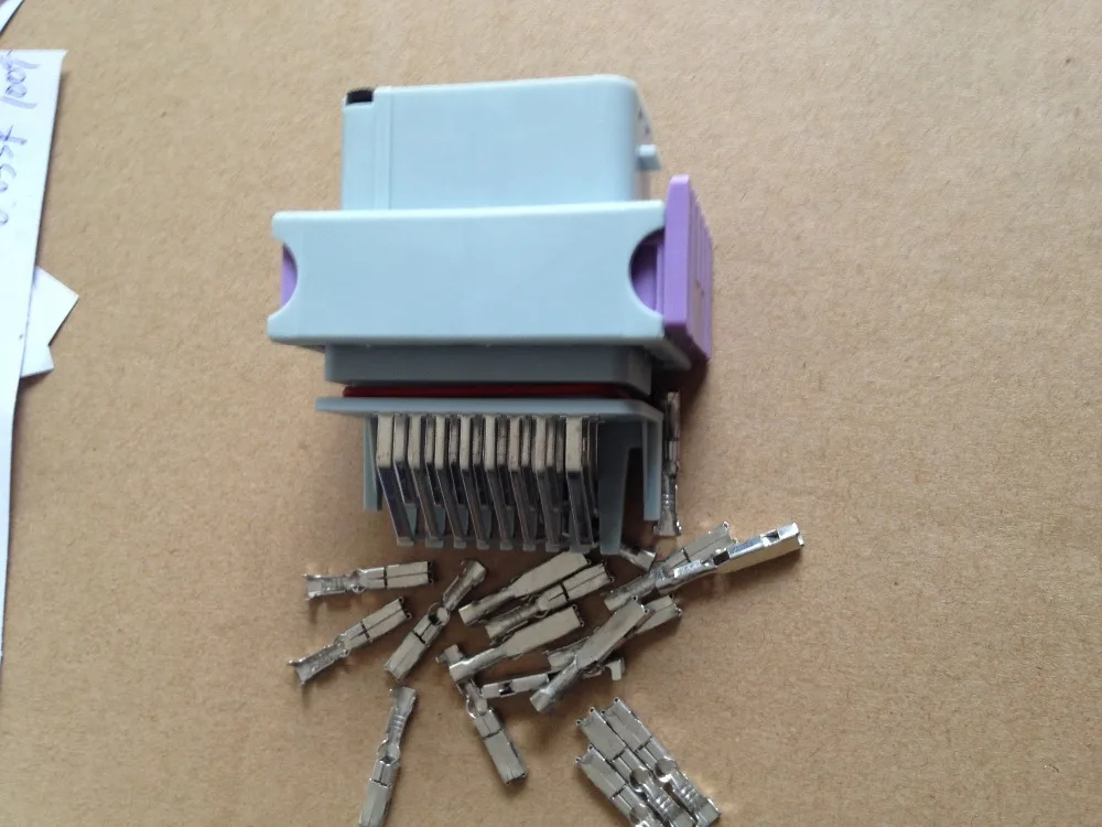 (Мужского и женского полный) ECU24 контактными разъемами автомобильной разъем ECU 24