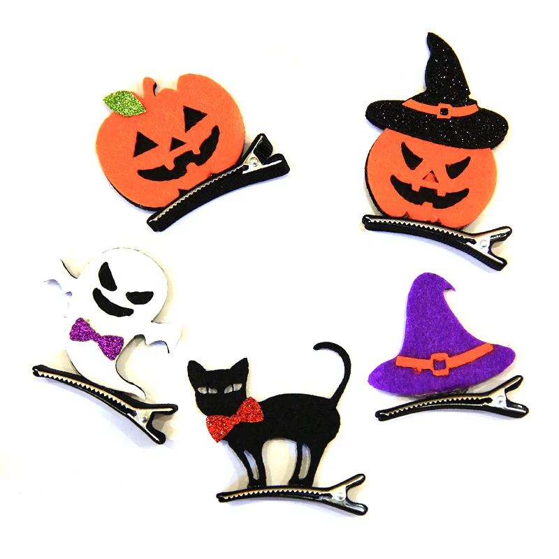 Новинка Хэллоуин девушка Крокодил заколки для волос Призрак/ведьма