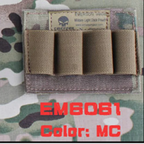 MC EmersonGear тактическая электронная нейлоновая светящаяся палочка, сумка B Mole, военная сумка, Мультикам, черная EM6061 - Цвет: MC