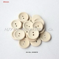 200pcs20mm round wooden sewing buttons personalized button with your text or shop name natural color 0 8in ad0079