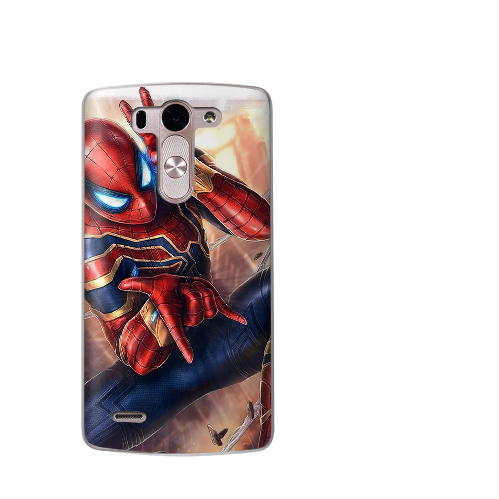 Чехол для телефона LG G6 G4 G5 Q8 Q6 K8 K7 K10 2017 X Power 2 3 V30 Coque Etui роскошный Марвел Мстители