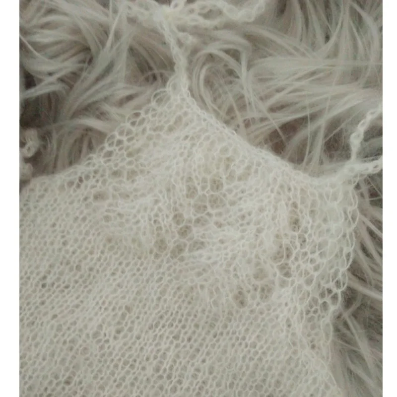 Ползунки для новорожденных ручная вязка полый стиль мягкая мохеровая Шапочка +