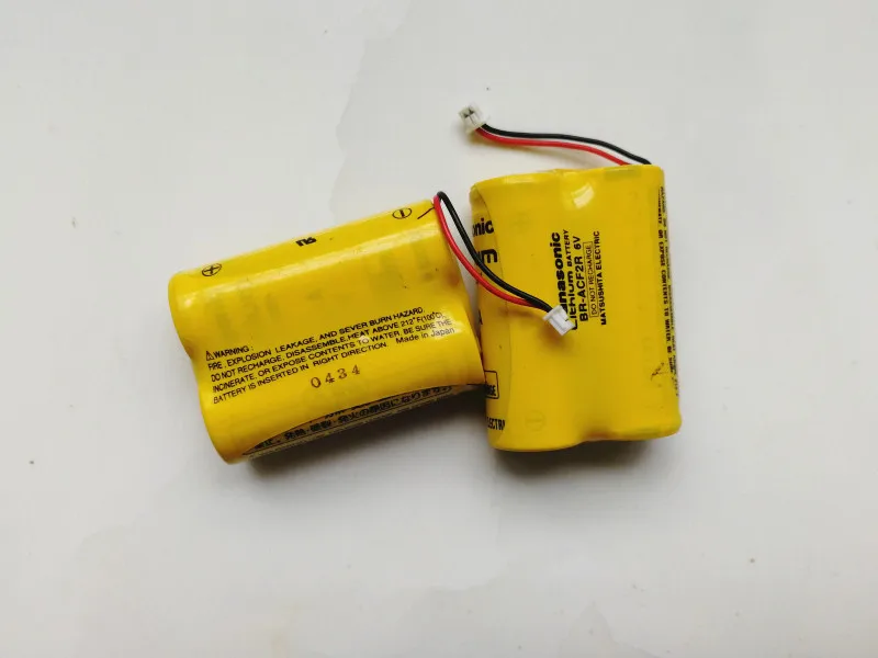 Iconstel 4 шт. Япония BR ACF2R 6 в ЧПУ PLC литий ионный батарея пакет с вилкой для Panasonic FANUC