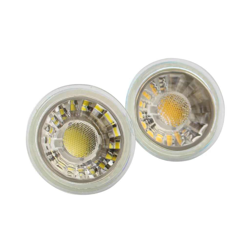 

5W 7W GU10 COB LED Spotlights Bulbs AC220V Full Glass Cup Heat-resistant LED Spotlight Lamp Bulbs light Cool White/Warm White