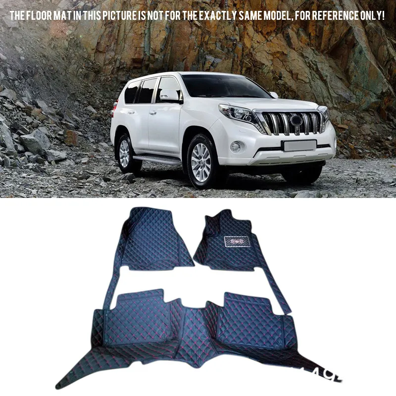 Для Toyota Land Cruiser Prado 5 мест 2014 2016 J150 интерьер на заказ водонепроницаемый автомобиль