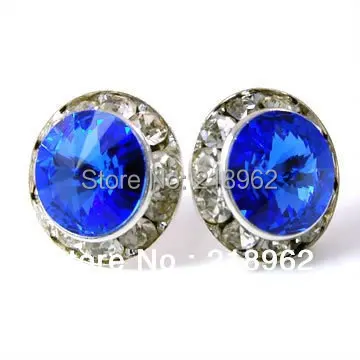 Круглый прозрачный кристалл 2 см снаружи с акриловой фотографией 14 мм|earrings