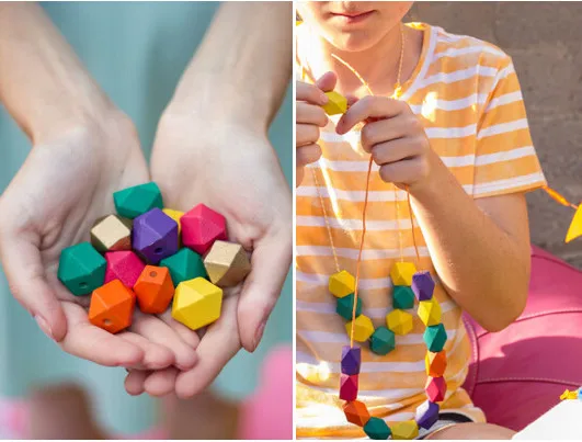 Мы принимаем на заказ минималистичные DIY геометрические окрашенные деревянные