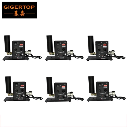 6 Китай TIPTOP одно сопло CANNON Co2 Jet | DMX 512 переключаемый взвешенный пол Применение мощность вкл/выкл 3Pin DMX вход/выход - Цвет: 6