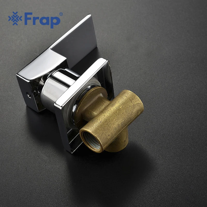 Хромированный смеситель для раковины FRAP FLD1005 настенный кран ванной комнаты с