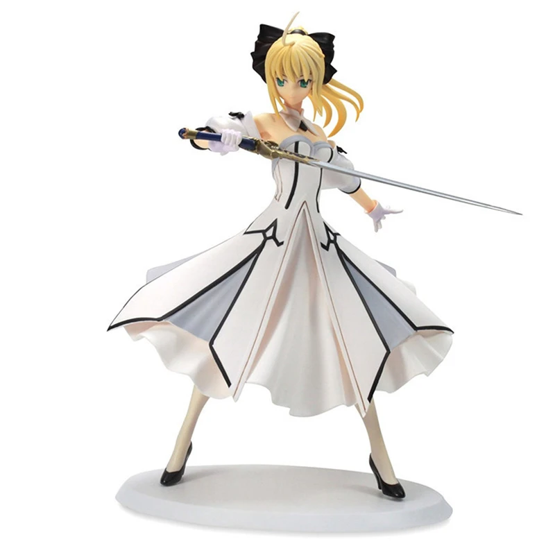 

Cute Anime Fate/Stay night Fate Grand Order Saber Lily PVC Action Figure Collectible Model Kids Toys Doll 18cm