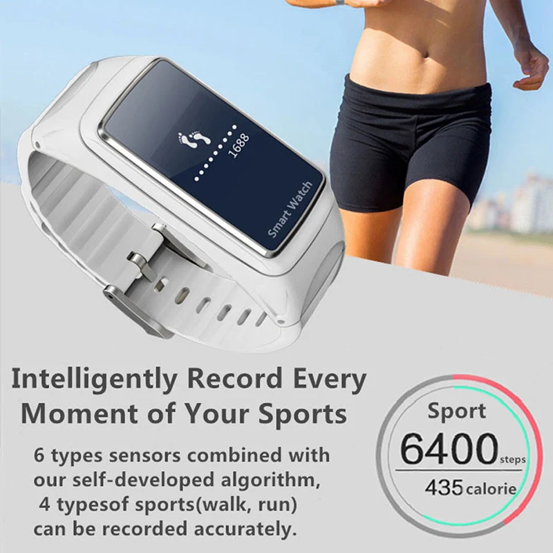 ITORMIS Talk Band Smart TalkBand ручные умные браслеты Bluetooth наушники Беспроводной вызова PK huaweis B3 B5 для IOS и Android