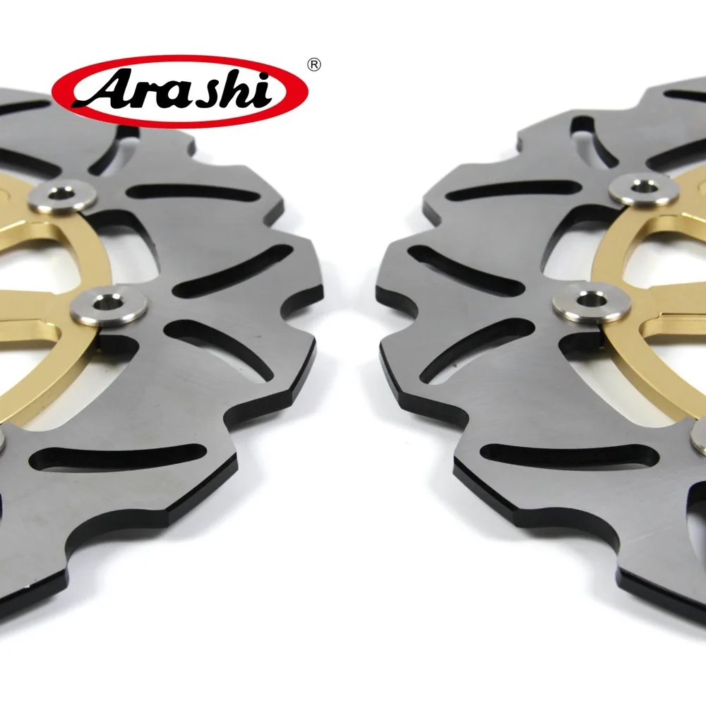 Arashi 1 пара для SUZUKI DL V-STROM 650 2004-2006 ЧПУ плавающие передние тормозные дисковые тормозные диски DL650 VSTROM 2004 2005 2006 SV 1000