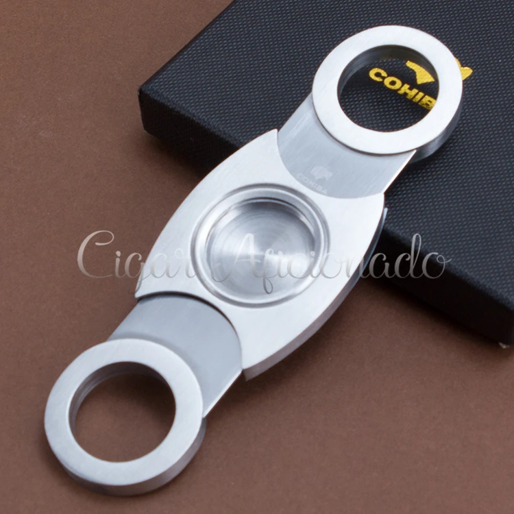 COHIBA абсолютно новые классические аксессуары карманные серебряные и желтые