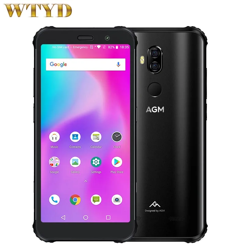 AGM X3 смартфон с 5 99 дюймовым дисплеем восьмиядерным процессором ОЗУ 8 Гб ПЗУ 64 ГБ 4100