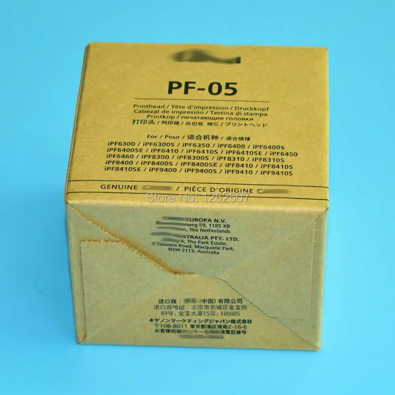 Оригинальная печатающая головка для Canon PF05 iPF6300 iPF6400 iPF8300 iPF8400 головка|printhead for