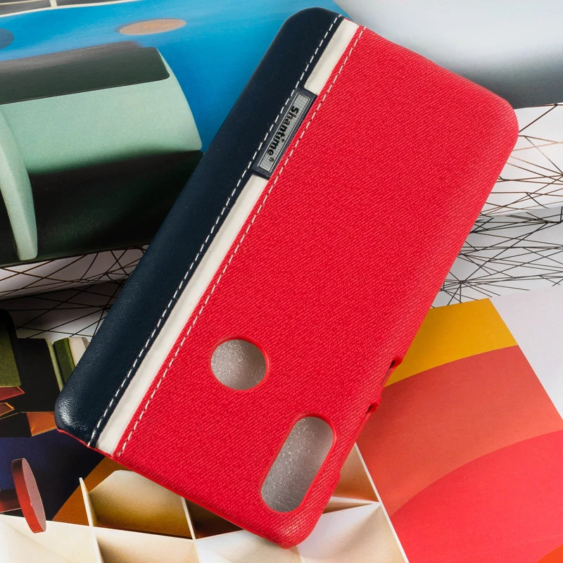Роскошный чехол из искусственной кожи для Motorola Moto One power, Модный Цветной чехол для телефона Moto One, деловой чехол для Moto P40