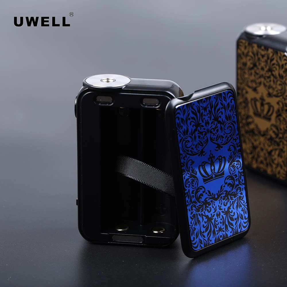 Оригинальный бокс мод Uwell Crown 4 мощность 200 Вт без 18650 для вейпа бак электронная