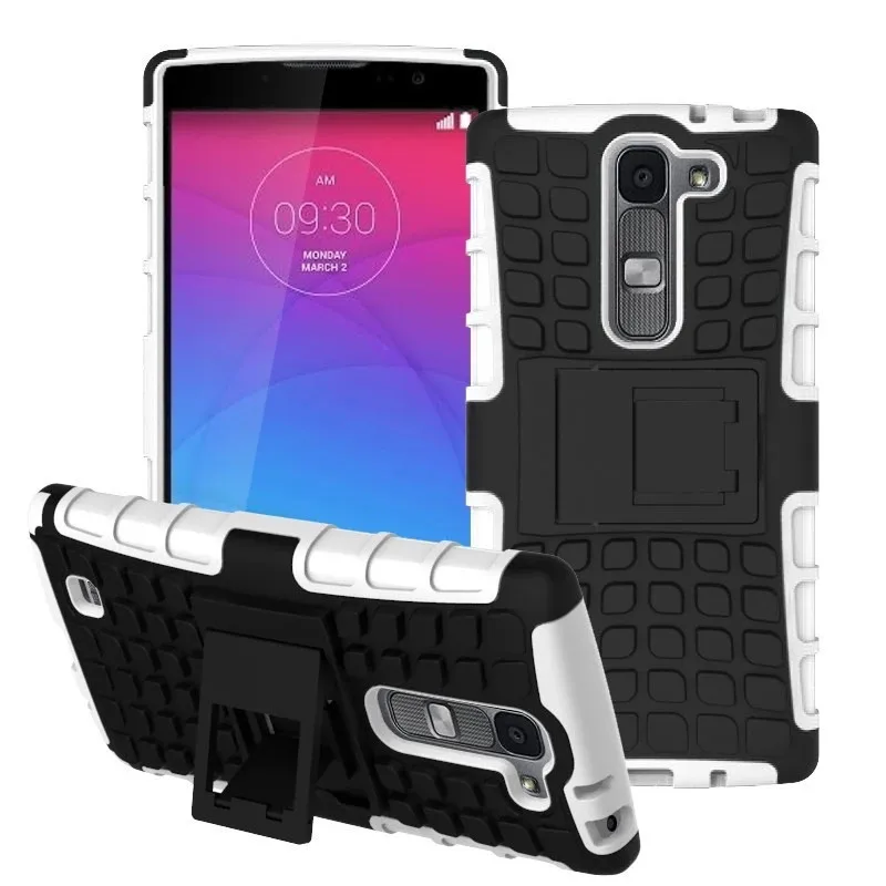 Heavy Duty Rugged Armor Case For LG Magna H502F G4c H525N H522Y Shockproof Kickstand Cover |