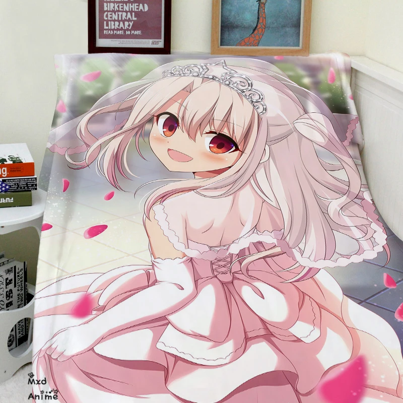 Японское аниме Fate kaleid лайнер мягкое Фланелевое Флисовое одеяло декоративное для