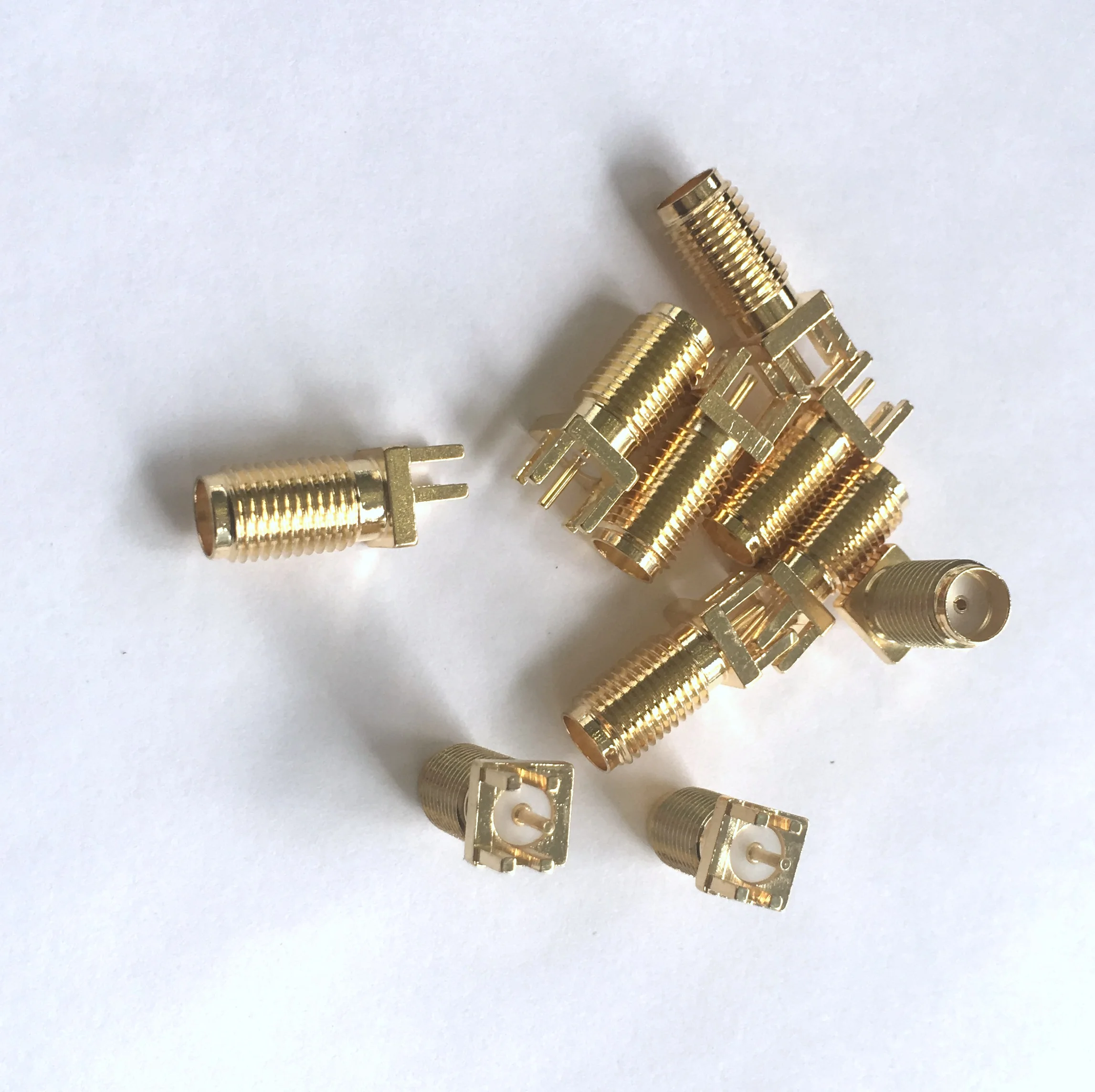 100 шт. адаптер розетки с гнездом SMA|connector adapter|connector boardconnector female |