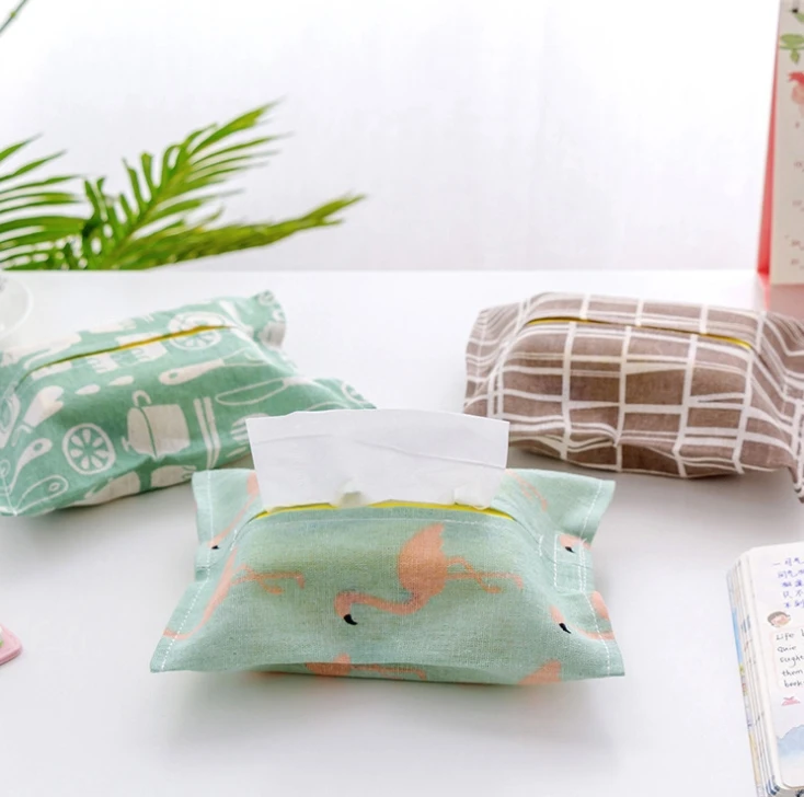 1 шт. прекрасный тканевый чехол для автомобиля Авто волокна хлопчатобумажной