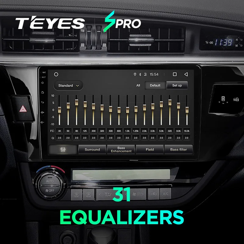 TEYES SPRO Штатное Головное устройство For Toyota Corolla E180 GPS Android 8.1 aвтомагнитола магнитола автомагнитолы Андроид для Тойота Королла аксессуары штатная магнитола автомобильная мультимедиа
