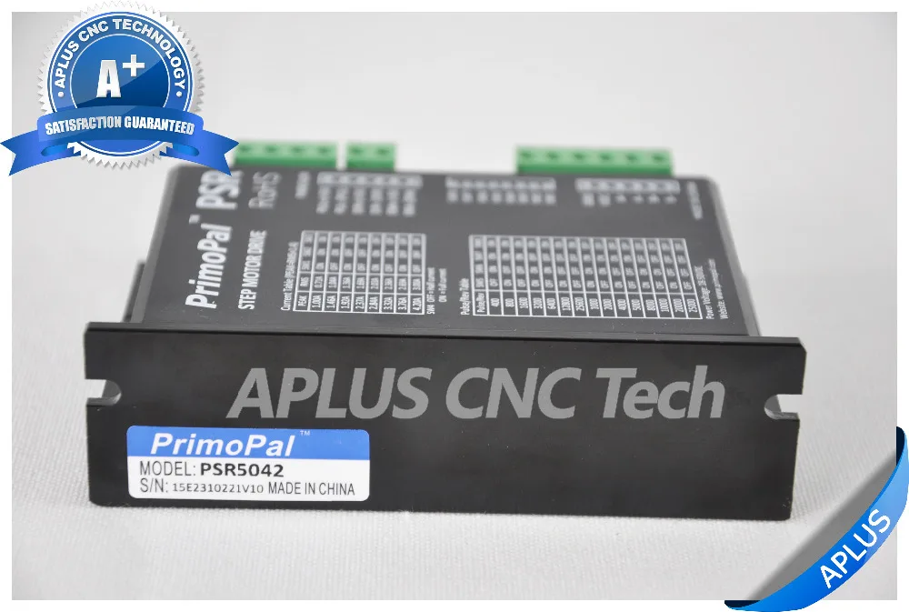 1-Axis NEMA 23 шаговый двигатель с двойным валом в комплект питания PSR5042 и 36 В |
