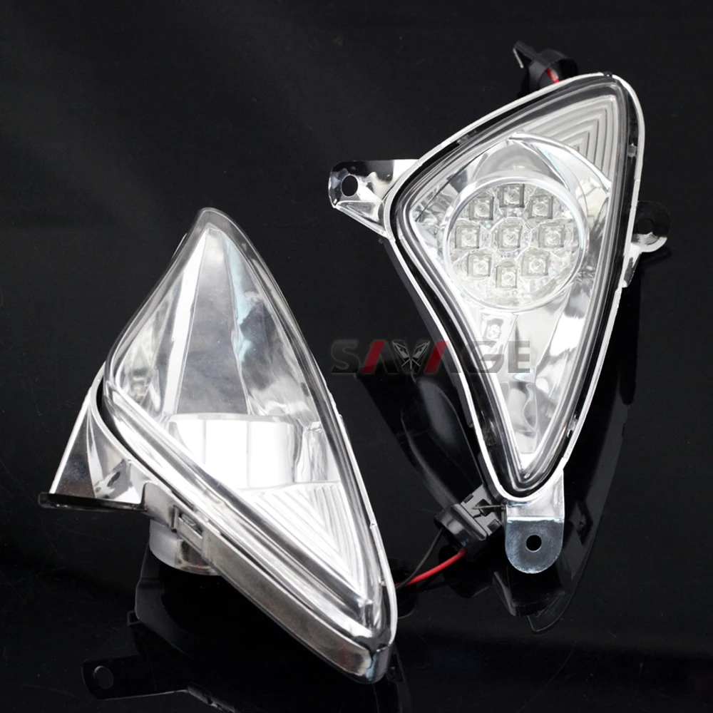 Для YAMAHA TMAX T-MAX 500 2001-2007 спереди светодиодный индикатор сигнала поворота светильник мотоцикл мигалки лампы