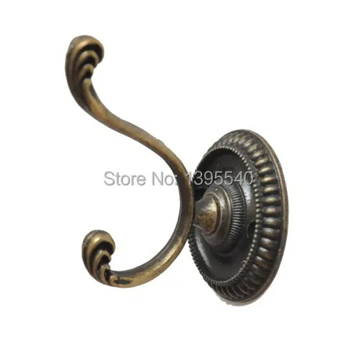 

Новый антикварный крючок для одежды, вешалка для полотенец, кухонная вешалка, крючок для пальто и шляпы, двойная вешалка, образец, Европейск...