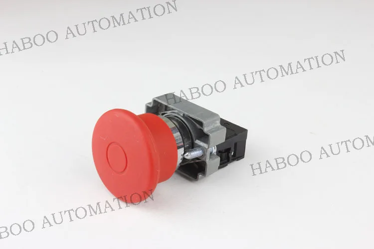 1 шт. HABOO распродажа нажимной кнопочный переключатель диаметр 22 мм аварийный стоп